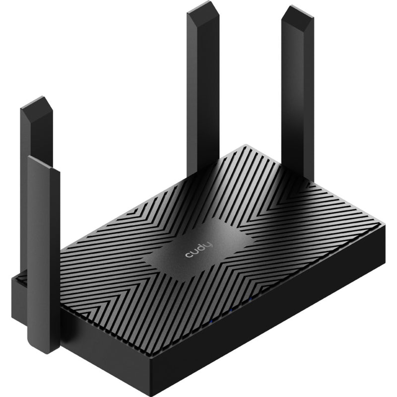 Afbeelding laden in galerijviewer, Cudy ax1500 gigabit wi-fi 6 router (zwart, app)
