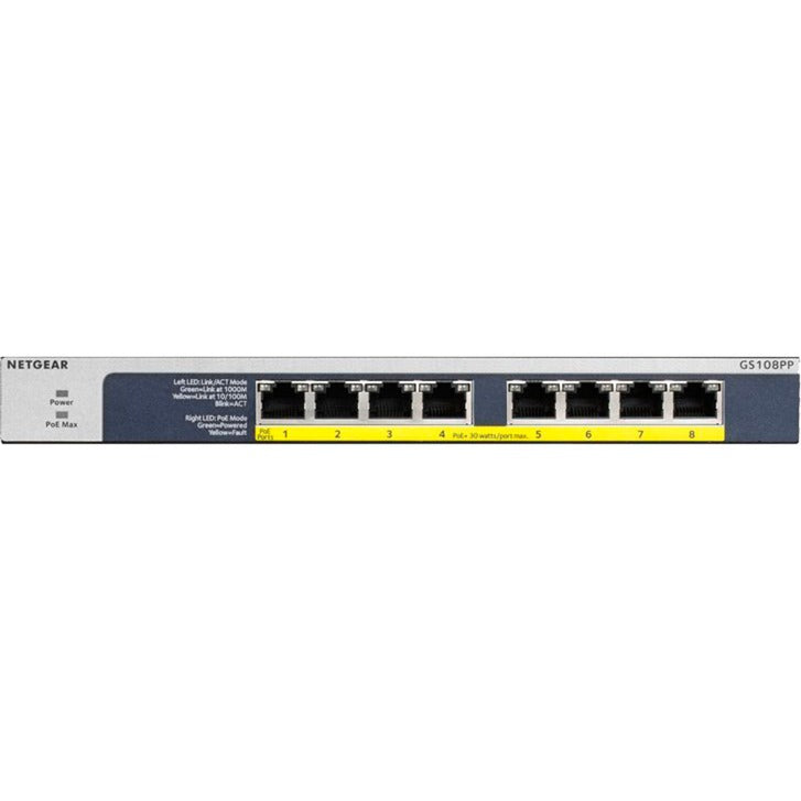 Afbeelding laden in galerijviewer, Netgear gs108pp switch
