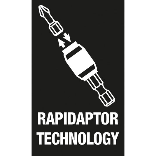 Wera bits-handhouder 813 r schroevendraaier (zwart geel, esd, niet magnetisch, 90mm)