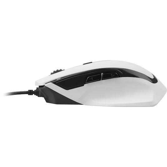 Sharkoon shark force ii gaming muis (wit, 400 - 4200 dpi, meerkleurige leds)