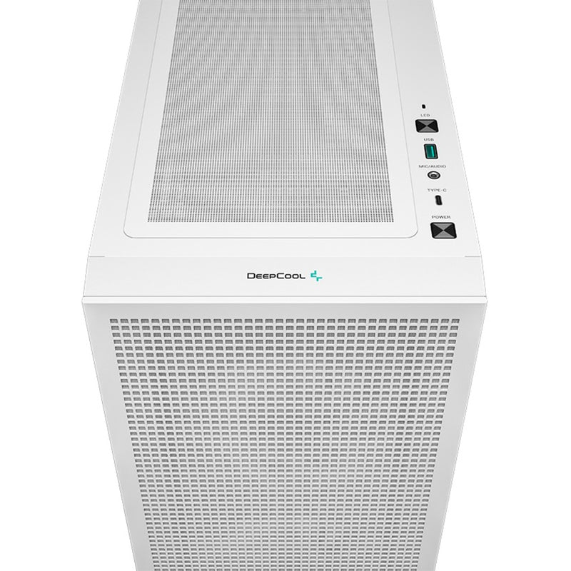 Afbeelding laden in galerijviewer, Deepcool ch360 mini tower behuizing (wit | 1x usb-a | 1x usb-c | rgb | window)
