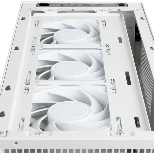 Silverstone sugo 17 mini tower behuizing (wit | 2x usb-a | 1x usb-c)