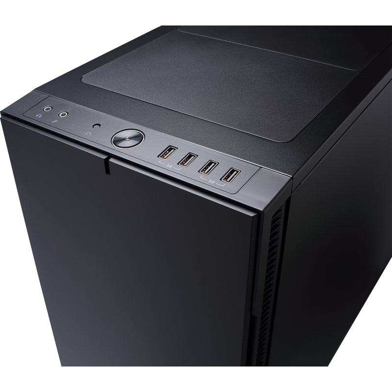 Afbeelding laden in galerijviewer, Fractal design define r5 midi tower behuizing (zwart | 4x usb-a)
