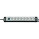 Brennenstuhl premium-line 8x stekkerdoos (zwart lichtgrijs, 1951580101, voor 8 stekkers, 5m)