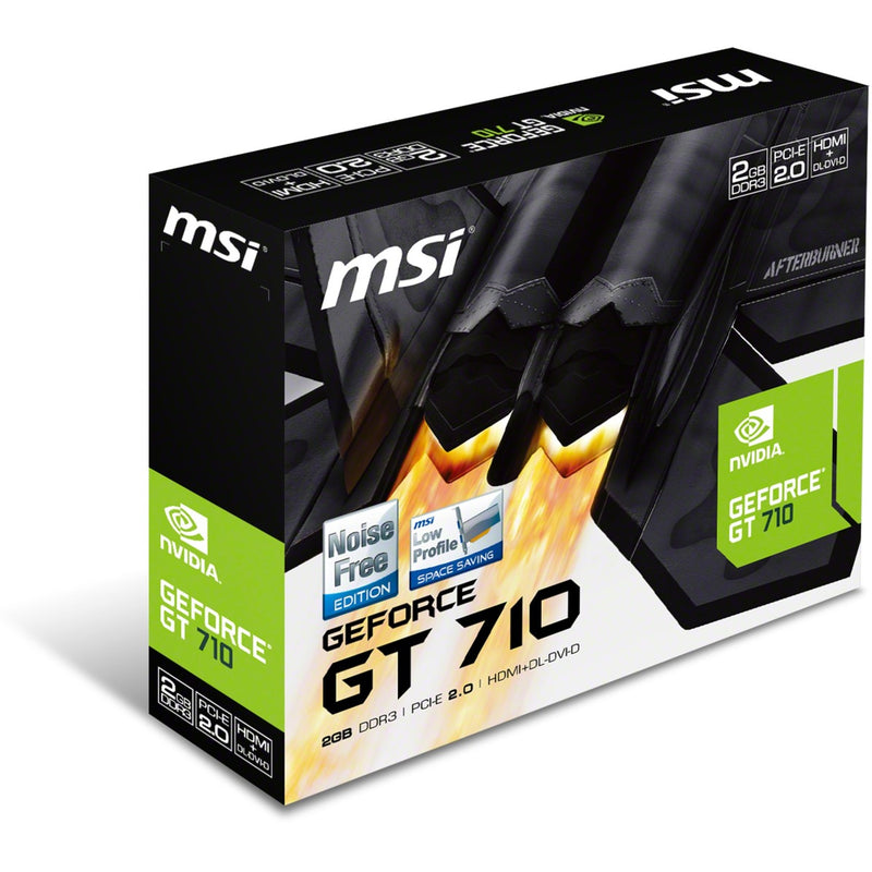 Afbeelding laden in galerijviewer, Msi gt 710 2gd3h lp grafische kaart (vga, dvi, hdmi, low-profile)
