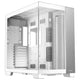 Antec c8 aluminum midi tower behuizing (wit zilver | 2x usb-a | 1x usb-c | tempered glass)