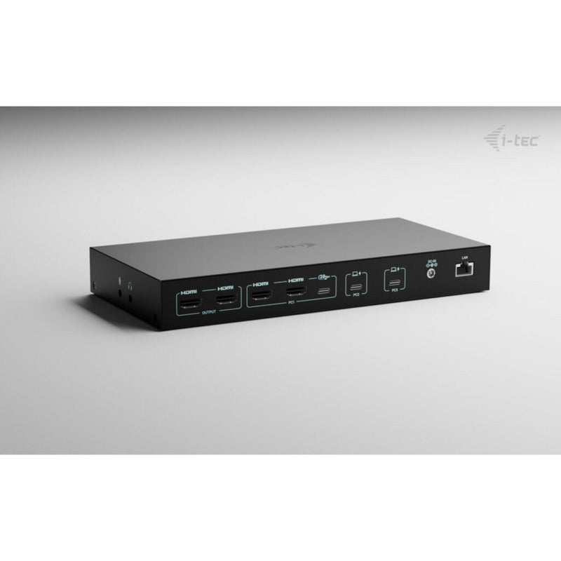Afbeelding laden in galerijviewer, I-tec usb-c kvm dock pro dockingstation (zwart)
