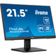 Iiyama prolite xu2293hs-b6 21.5 monitor (zwart (mat), hdmi, displayport)