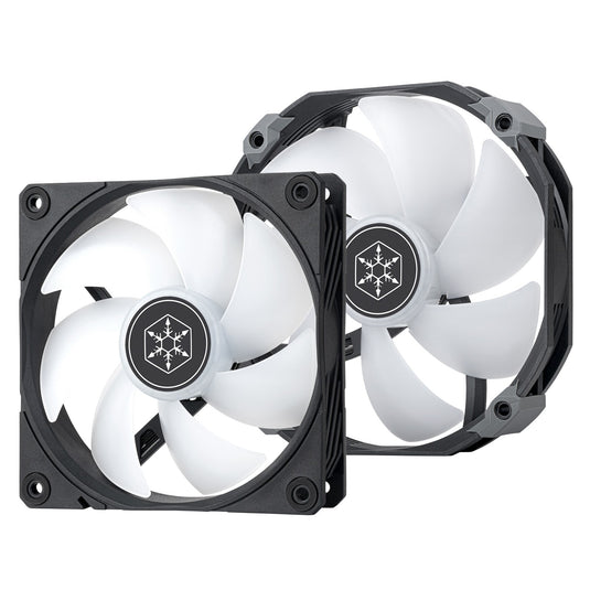 Silverstone sst-hyd140-argb cpu-koeler (4-pins pwm fan-connector, 4-1 pin argb (5v led))