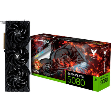 Gainward geforce rtx 5080 phoenix gs grafische kaart (dlss 4, 3x displayport, 1x hdmi 2.1)
