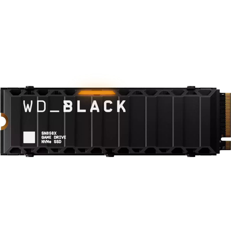 Afbeelding laden in galerijviewer, Wd black sn850x nvme 8 tb ssd (zwart, pcie 4.0 x4, nvme, m.2 2280, heatsink)
