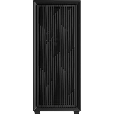 Sharkoon vk2 rgb midi tower behuizing (zwart | 2x usb-a | rgb | tempered glass)