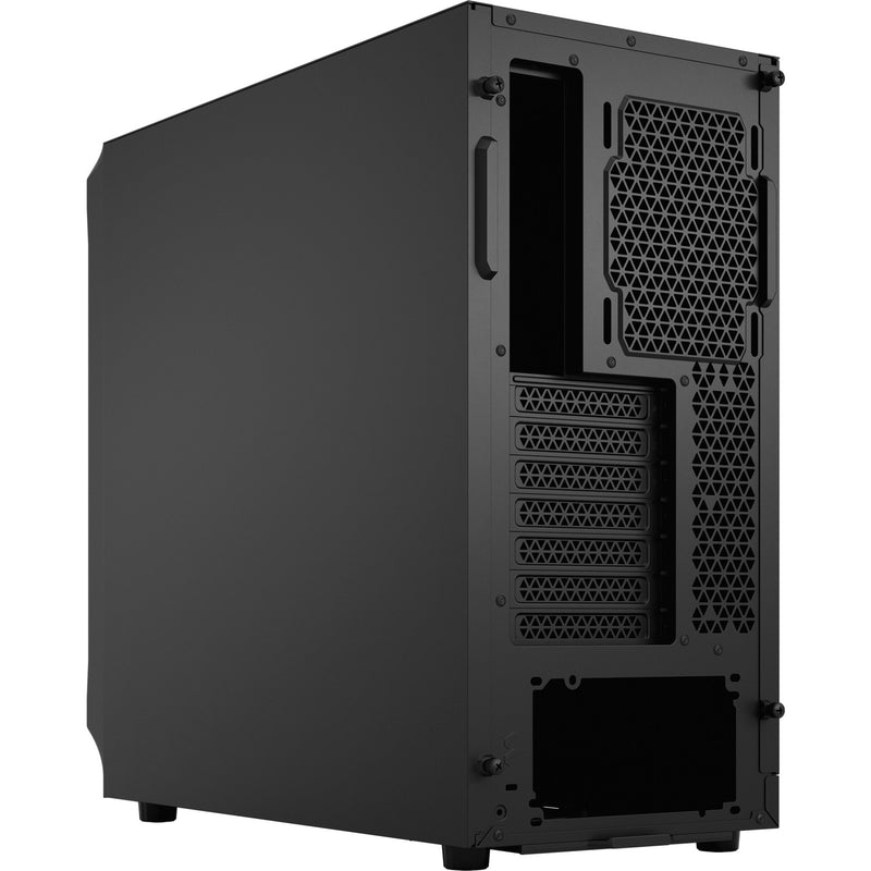 Afbeelding laden in galerijviewer, Fractal design focus 2 black solid midi tower behuizing (zwart | 2x usb-a)
