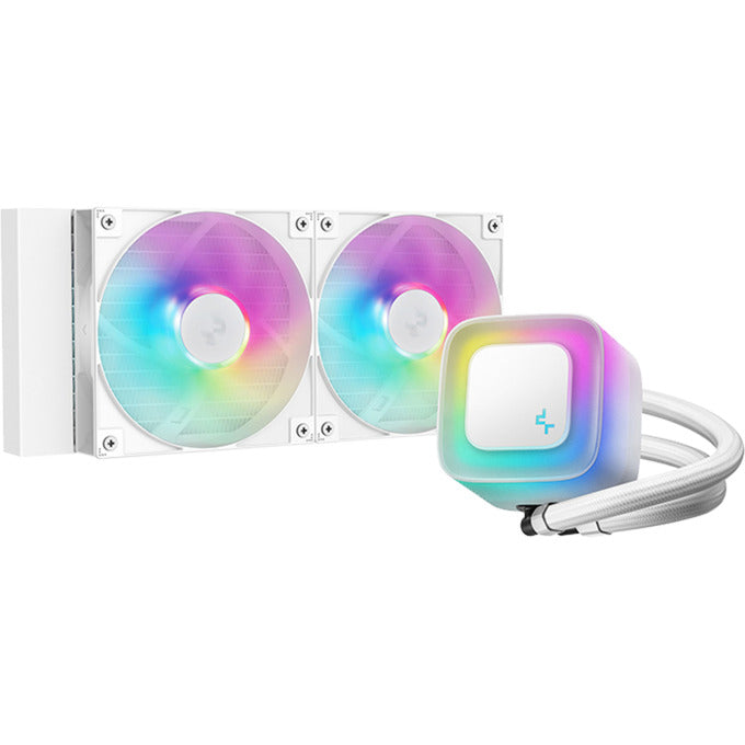 Afbeelding laden in galerijviewer, Deepcool le240 v2 waterkoeling (wit)

