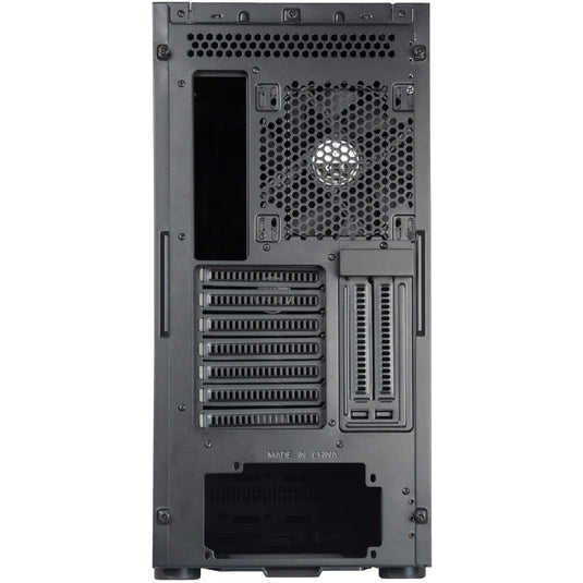 Silverstone seta q1 midi tower behuizing (zwart | 2x usb-a | 1x usb-c)