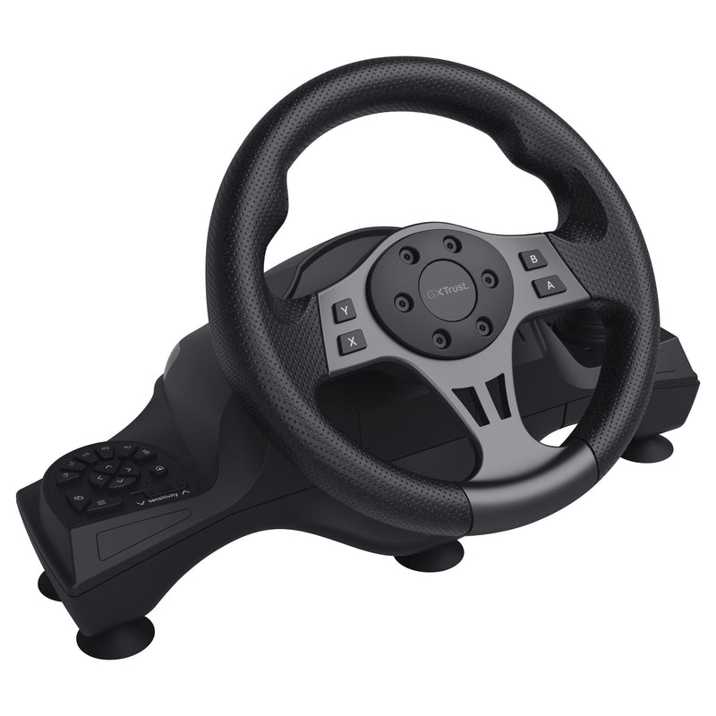 Afbeelding laden in galerijviewer, Trust gxt 289 movi racestuur stuur (zwart, pc, xbox series x s, switch, playstation 4)
