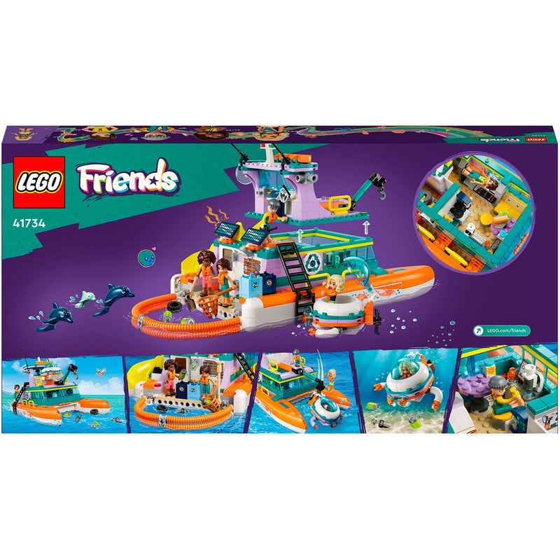 Afbeelding laden in galerijviewer, Lego friends 41734 reddingsboot op zee
