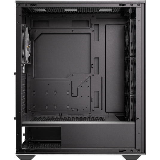 Antec ax85 argb midi tower behuizing (zwart | 2x usb-a | tempered glass)