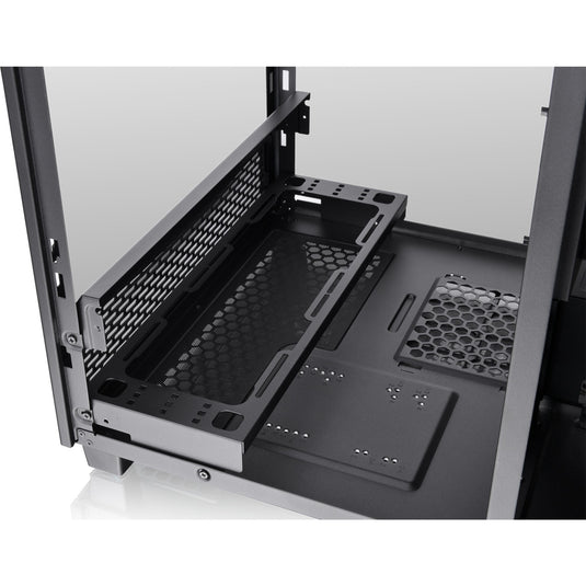 Thermaltake the tower 500 midi tower behuizing (zwart | 4x usb-a | 1x usb-c | tempered glass)