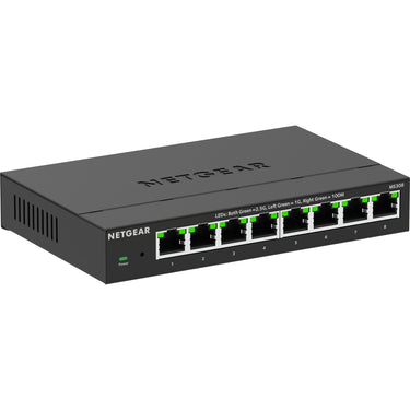 Netgear 8-port 2.5g multi-gigabit ethernet unmanaged switch (zwart, unmanaged)