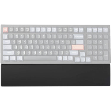 Keychron silicone palm rest voor k4 pro k4 max q5 v5 v5 max polssteun (zwart)