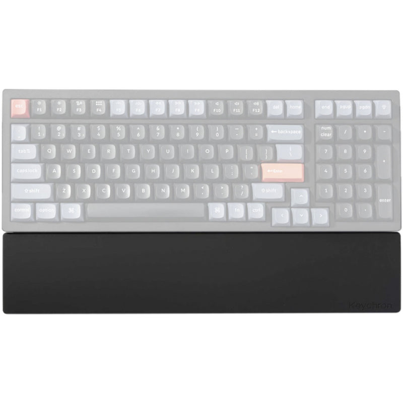 Afbeelding laden in galerijviewer, Keychron silicone palm rest voor k4 pro k4 max q5 v5 v5 max polssteun (zwart)
