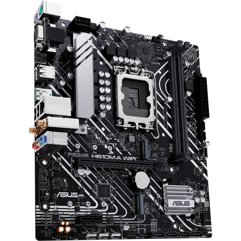 Afbeelding laden in galerijviewer, Asus prime h610m-a wifi socket 1700 moederbord
