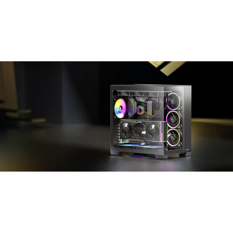 Afbeelding laden in galerijviewer, Antec c8 argb midi tower behuizing (zwart | 2x usb-a | 1x usb-c | tempered glass)
