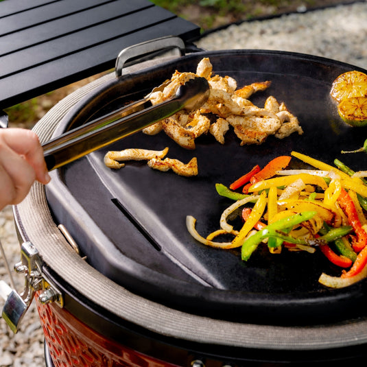 Kamado joe karbon steel griddle grillplaat