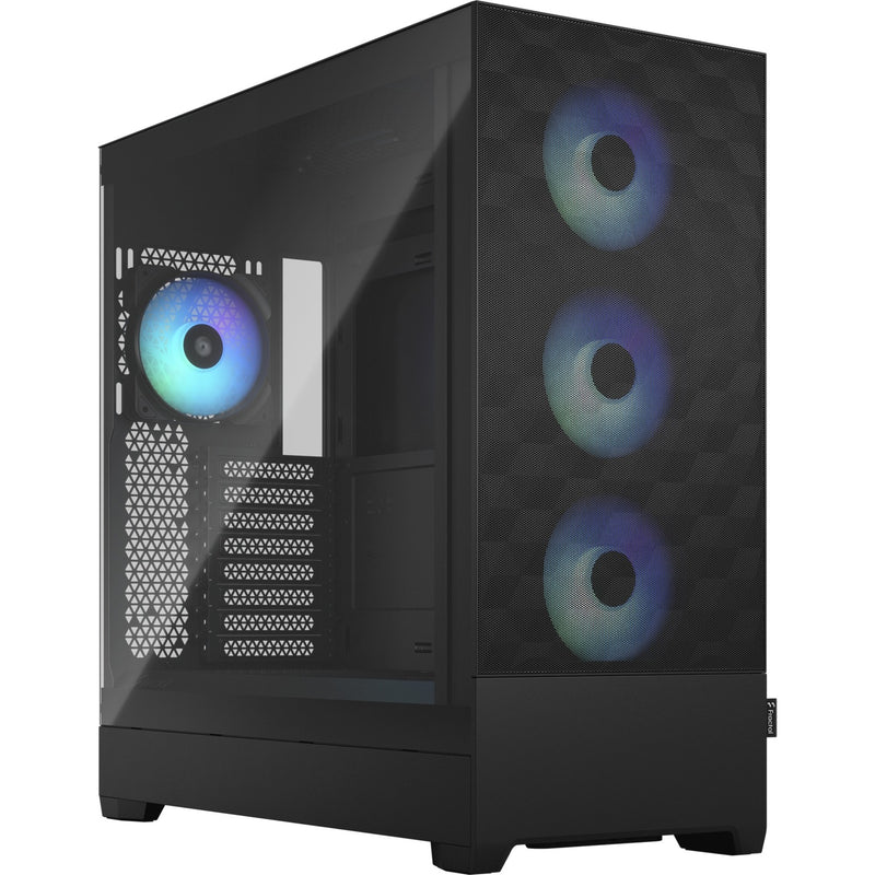 Afbeelding laden in galerijviewer, Fractal design pop xl air rgb big tower behuizing (zwart | 2x usb-a | rgb | tempered glass)
