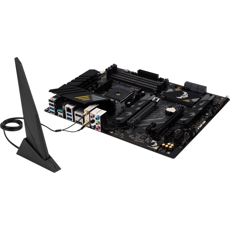 Afbeelding laden in galerijviewer, Asus tuf gaming b550-plus wifi ii socket am4 moederbord (zwart, raid, gb-lan, wi-fi 6, bt, sound, atx)
