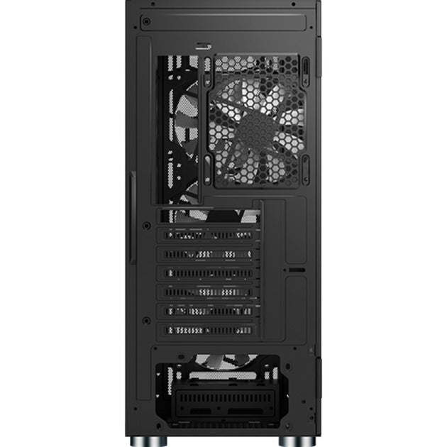 Afbeelding laden in galerijviewer, Montech x3 mesh midi tower behuizing (zwart | 3x usb-a | rgb | tempered glass)
