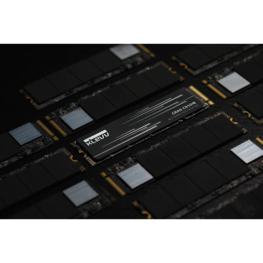 Klevv cras c910g 4 tb ssd (zwart, k04tbm2sp0-10g, pcie gen 4.0 x4, nvme 2.0)