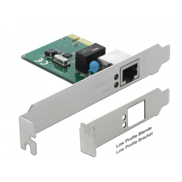 Afbeelding laden in galerijviewer, Delock pcie kaart 1x gigabit lan netwerkadapter
