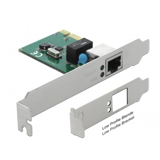 Delock pcie kaart 1x gigabit lan netwerkadapter