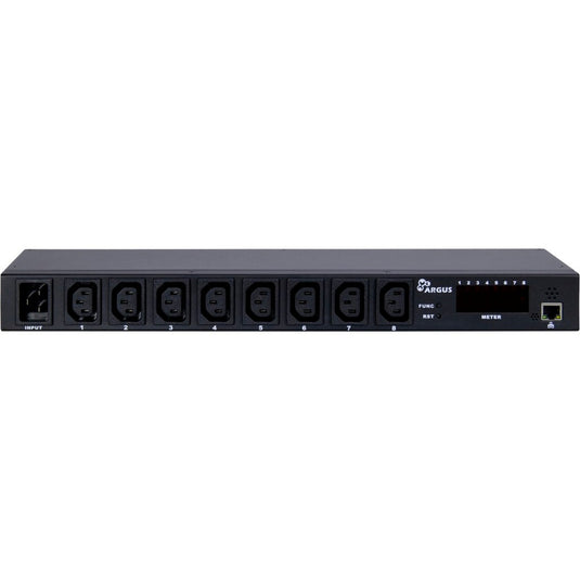 Inter-tech argus sw-0816 stekkerdoos (zwart)