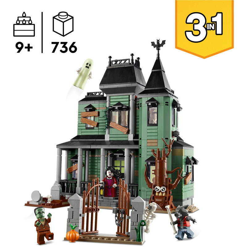Afbeelding laden in galerijviewer, Lego ® creator 3in1 spookhuis - 31167
