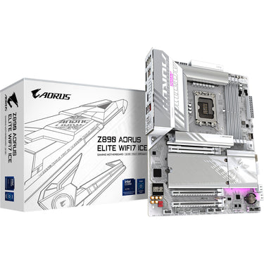 Gigabyte z890 aorus elite wifi7 ice socket 1851 moederbord (raid, 2.5gb-lan, wi-fi 7, bt, sound, atx)
