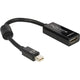Delock mini displayport 1.1 > hdmi adapter (zwart, 12,7 centimeter)