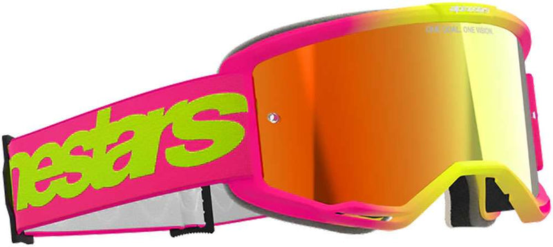 Afbeelding laden in galerijviewer, Alpinestars vision 5 wordmark (mirror red) - mtb goggle
