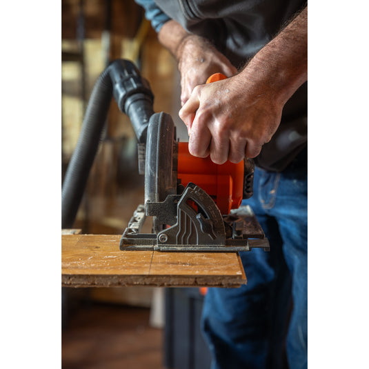 Black+decker 18v brushless cirkelzaag 165mm handcirkelzaag (zwart oranje, accu en oplader niet inbegrepen)