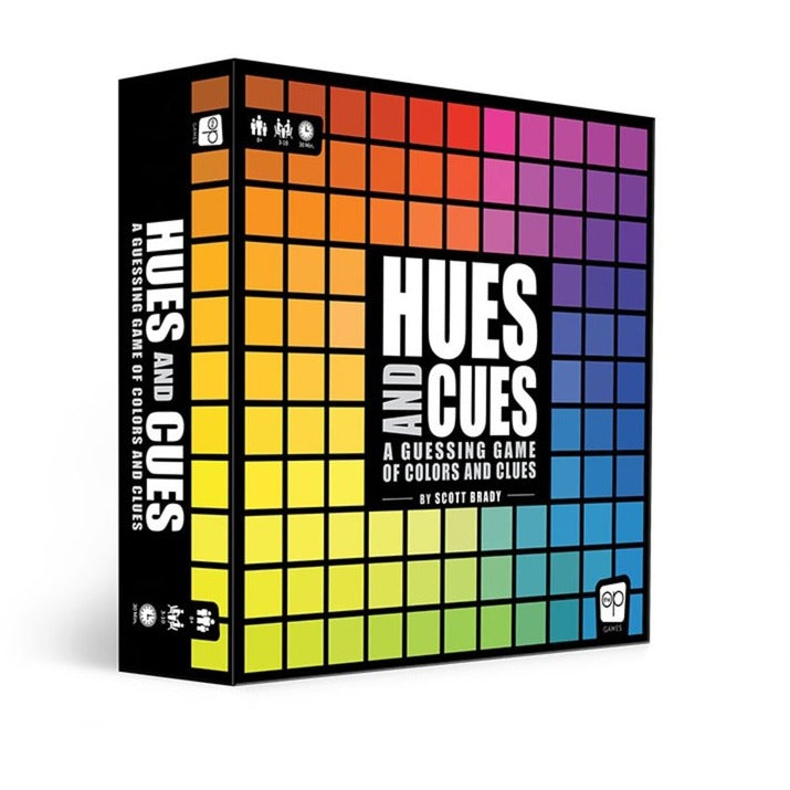 Afbeelding laden in galerijviewer, Usaopoly - hues and cues bordspel - familiespel - party spel - vanaf 8 jaar - voor 3 tot 10 spelers - engelstalige spelregels
