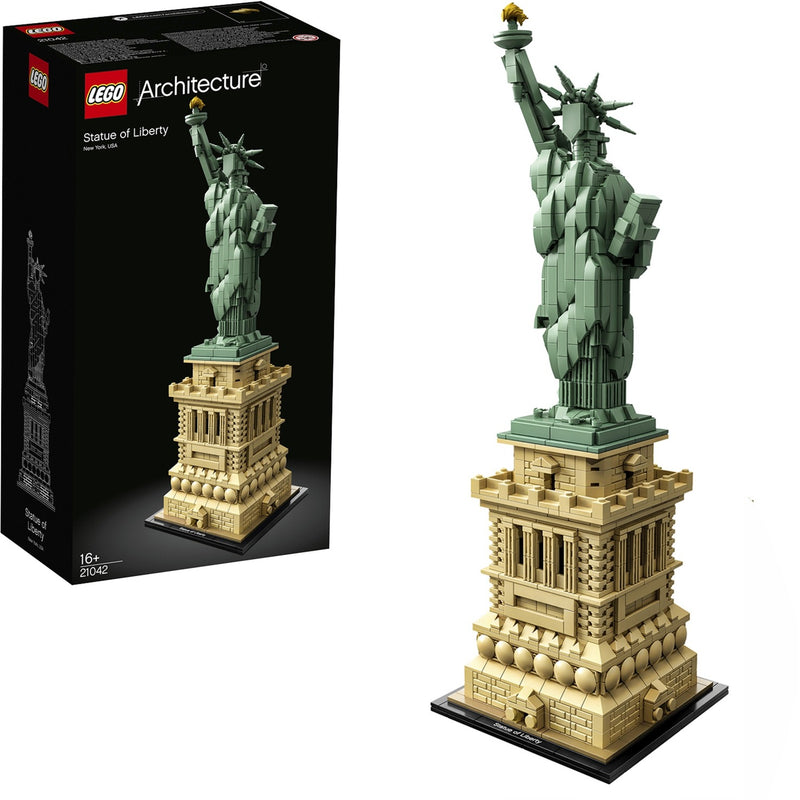 Afbeelding laden in galerijviewer, Lego architecture - vrijheidsbeeld constructiespeelgoed (21042)
