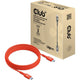 Club 3d usb-c 2.0 bi-directional kabel (oranje, 2 meter, 240 w)