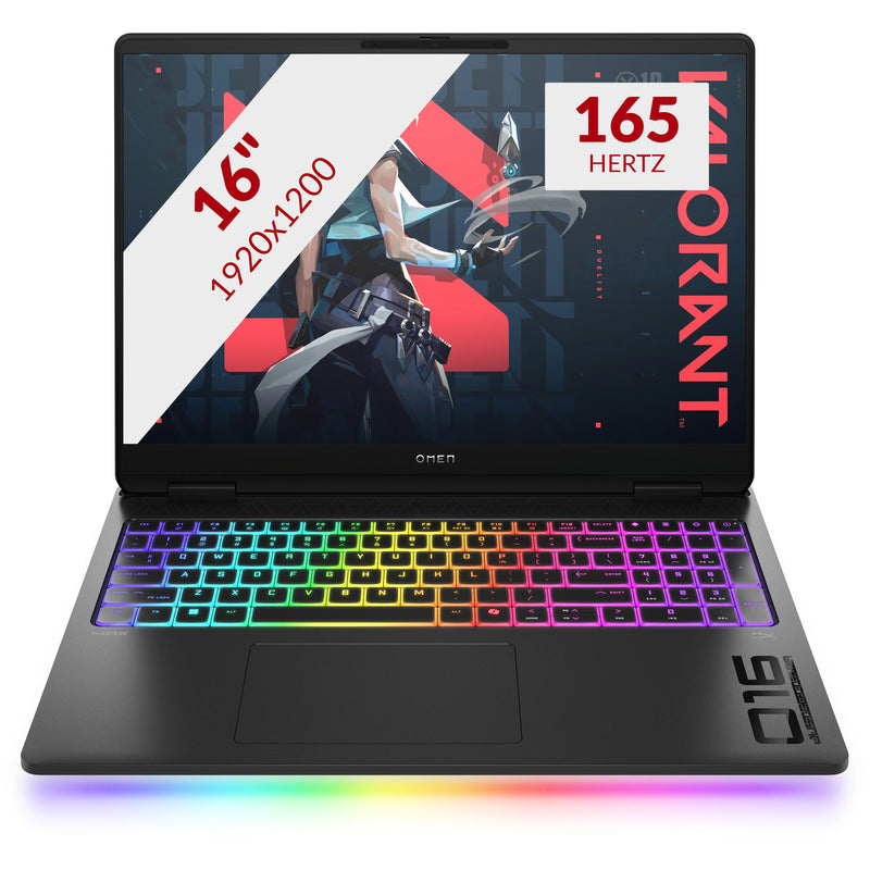 Afbeelding laden in galerijviewer, Omen max gaming laptop 16-ak0022nd (be6z8ea) 16 copilot+ gaming laptop (zwart | ryzen al 7 350 | rtx 5070 | 32 gb | 1 tb ssd | 165 hz)
