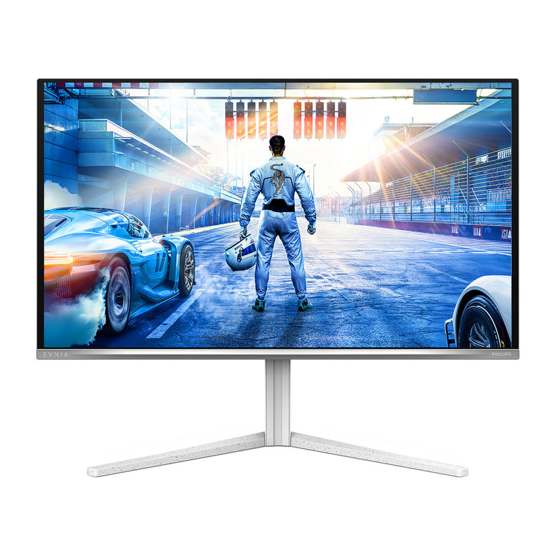Afbeelding laden in galerijviewer, Philips evnia 6000 27m2n6501l 00 26.5 gaming monitor (wit, 2x hdmi, displayport, 2x usb-a, usb-b, 240 hz)
