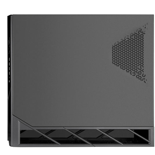 Silverstone alta f2 big tower behuizing (zwart | 4x usb-a | 1x usb-c | tempered glass)