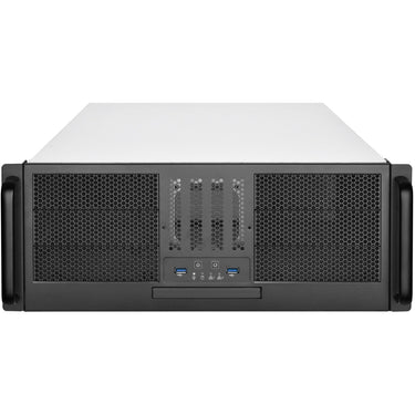 Silverstone rm41-506 rack behuizing (zwart | 2x usb-a 3.2 (5 gbit s))