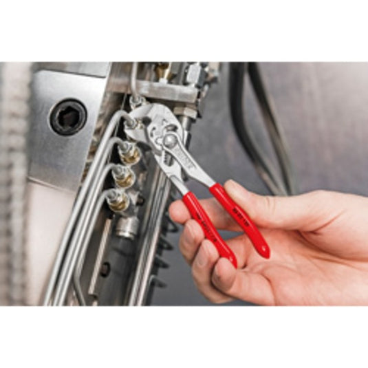 Knipex 86 03 150 serie - verstelbare tang - 150mm - vlakke bekken - ergonomische handgreep