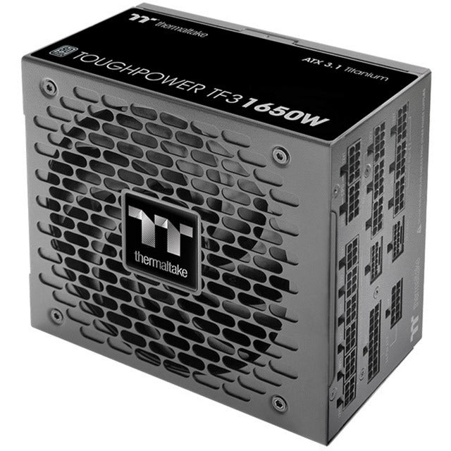 Afbeelding laden in galerijviewer, Thermaltake toughpower tf3 modulaire 1650 watt voeding (zwart, 2x 12v-2x6, 9x pcie)
